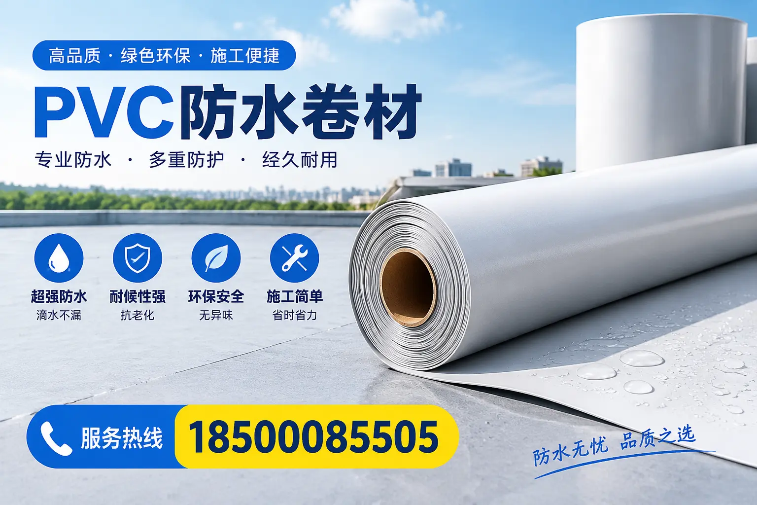 选用PVC防水卷材时需要避开的常见误区，特别是在晋城