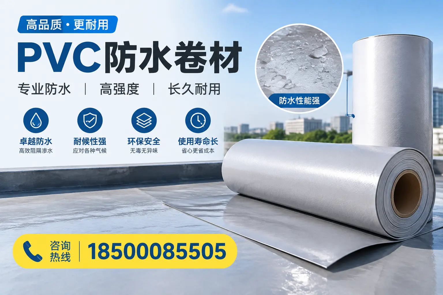 PVC防水卷材的安装方法与注意事项，晋城用户必看